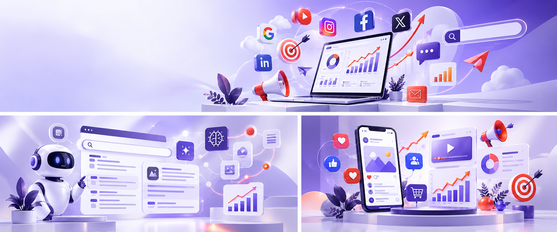 Complete Digital Marketing Guide for 2026: AI Visibility,SEO, AEO, GEO, SMM, PPC and More