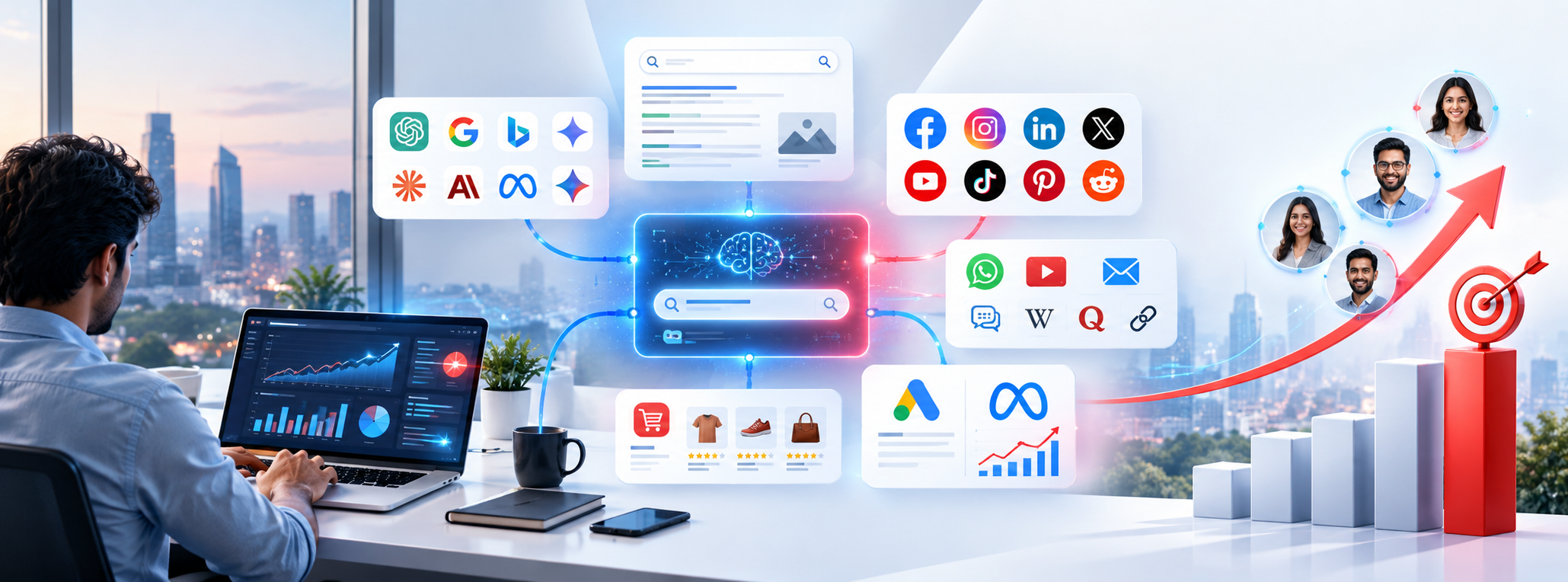 From Search Visibility to Sales: A Complete Digital Marketing Strategy