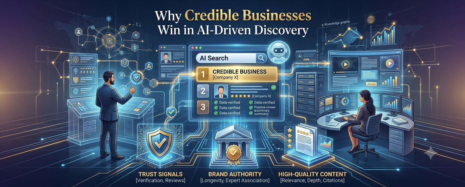 From Search to Sales: Building Brand Trust in the AI Er